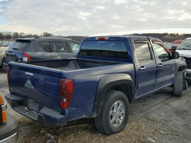 1GCJTCDE9A8116013 - 2010 CHEVROLET COLORADO L BLUE photo 4