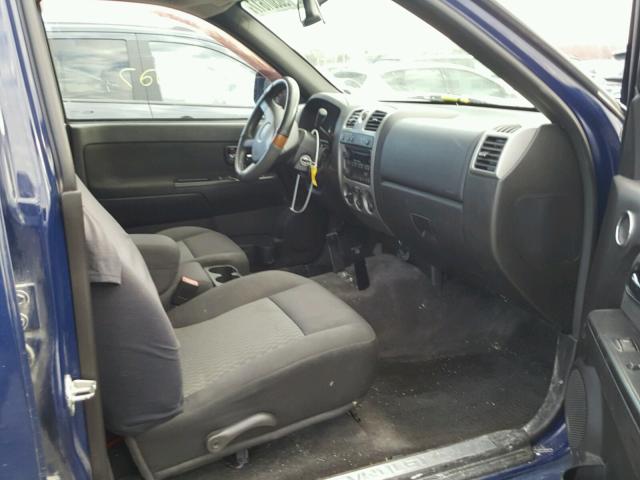 1GCJTCDE9A8116013 - 2010 CHEVROLET COLORADO L BLUE photo 5