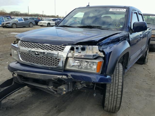 1GCJTCDE9A8116013 - 2010 CHEVROLET COLORADO L BLUE photo 9