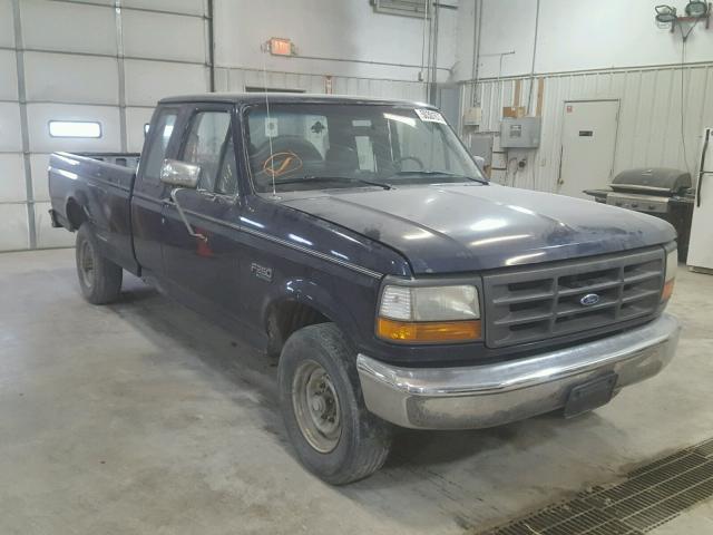 1FTHX25H4SKA78958 - 1995 FORD F250 BLUE photo 1