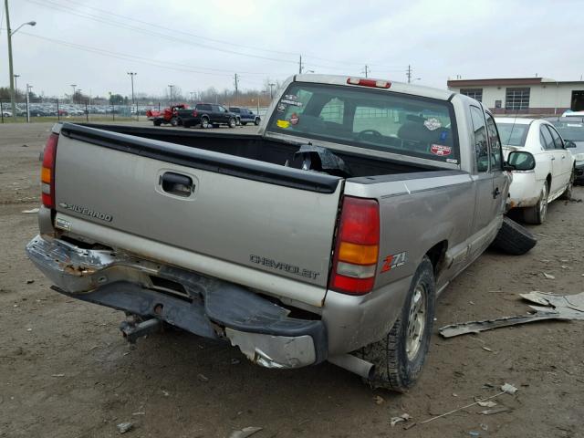 1GCEK19T22E305296 - 2002 CHEVROLET SILVERADO TAN photo 4