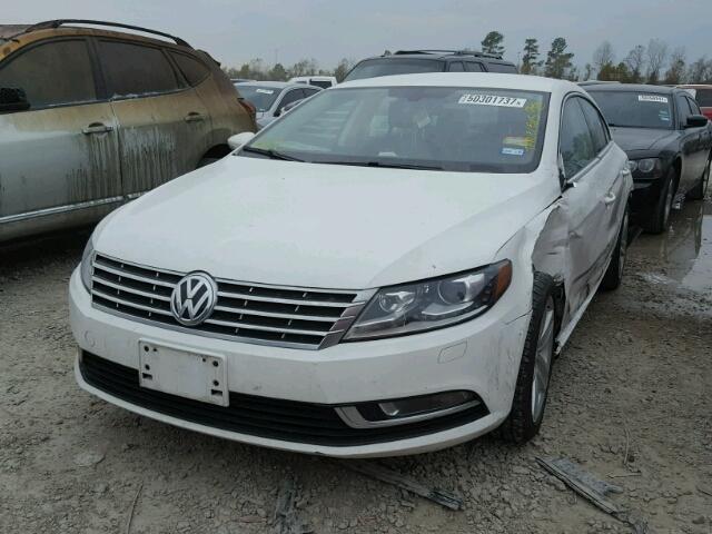 WVWBP7AN8EE529052 - 2014 VOLKSWAGEN CC SPORT WHITE photo 2