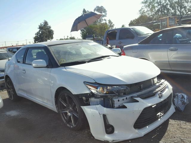 JTKJF5C75GJ014224 - 2016 TOYOTA SCION TC 白色 照片 1