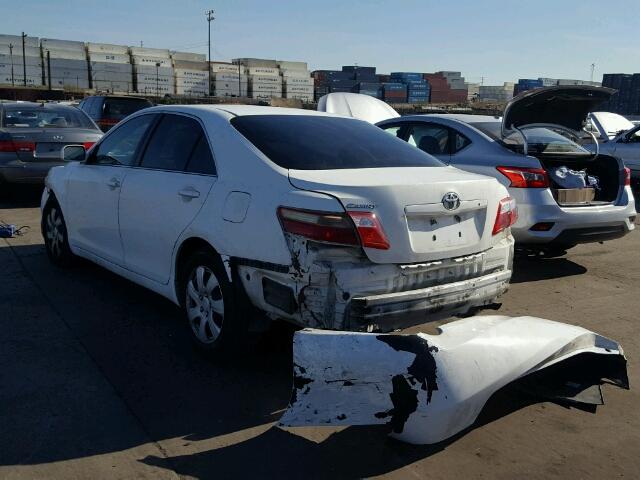 4T4BE46K58R040963 - 2008 TOYOTA CAMRY CE WHITE photo 3