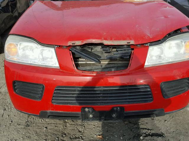 5GZCZ63426S814148 - 2006 SATURN VUE RED photo 7