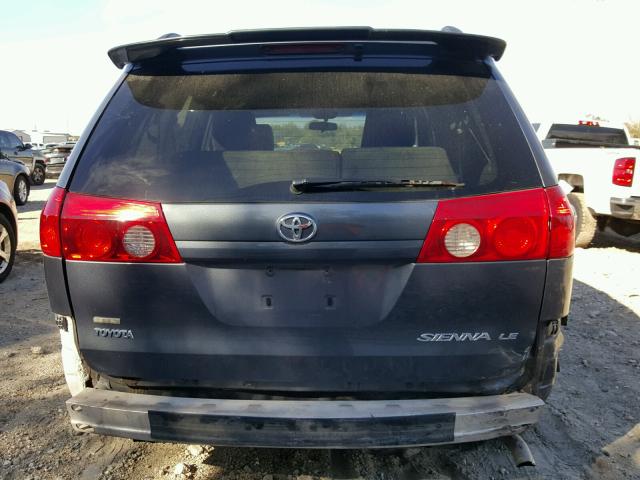 5TDZA23C36S561658 - 2006 TOYOTA SIENNA CE BLUE photo 9