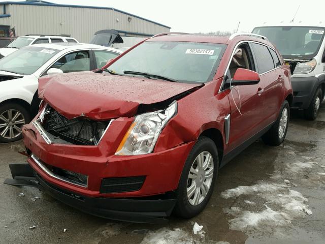 3GYFNBE33FS605409 - 2015 CADILLAC SRX LUXURY BURGUNDY photo 2