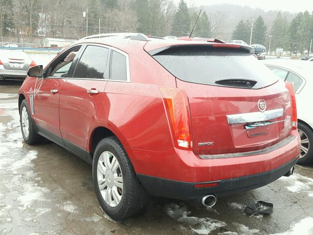 3GYFNBE33FS605409 - 2015 CADILLAC SRX LUXURY BURGUNDY photo 3