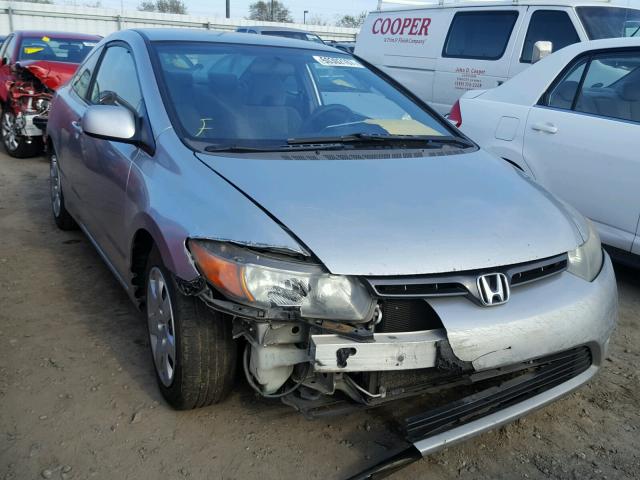 2HGFG12617H511141 - 2007 HONDA CIVIC LX SILVER photo 1