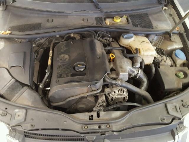 WVWPD63B52P343612 - 2002 VOLKSWAGEN PASSAT GLS GRAY photo 7