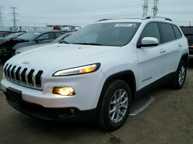 1C4PJMCS0FW530040 - 2015 JEEP CHEROKEE L WHITE photo 2