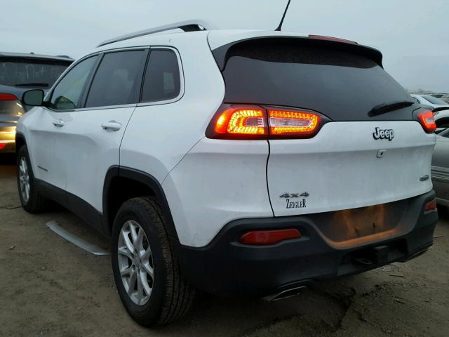 1C4PJMCS0FW530040 - 2015 JEEP CHEROKEE L WHITE photo 3