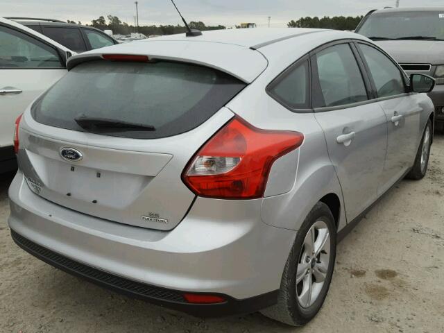 1FADP3K20DL254492 - 2013 FORD FOCUS SE SILVER photo 4