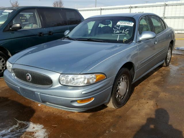 1G4HP52K634183777 - 2003 BUICK LESABRE CU BLUE photo 2