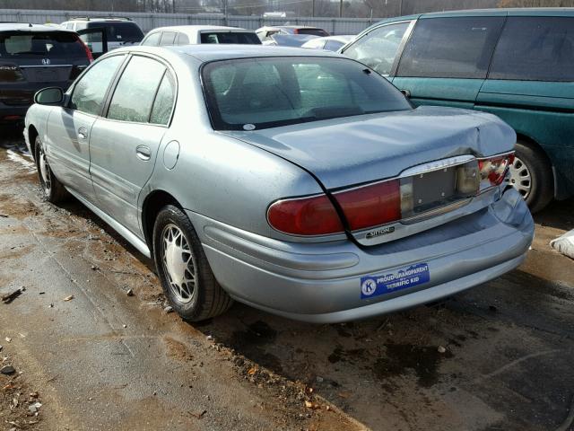 1G4HP52K634183777 - 2003 BUICK LESABRE CU BLUE photo 3