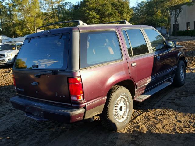 1FMDU32X2PUB92425 - 1993 FORD EXPLORER BURGUNDY photo 4