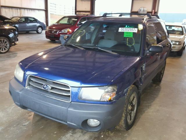 JF1SG63663H759920 - 2003 SUBARU FORESTER 2 BLUE photo 2