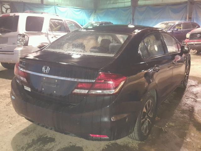 19XFB2F86DE065039 - 2013 HONDA CIVIC EX შავი ფოტო 4