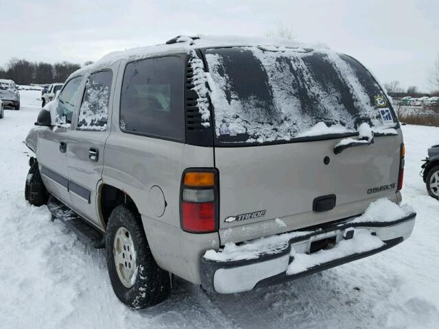 1GNEC13V44J119266 - 2004 CHEVROLET TAHOE C150 SILVER photo 3