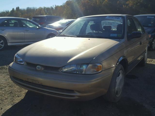 1Y1SK5283YZ417473 - 2000 CHEVROLET GEO PRIZM 金色 照片 2