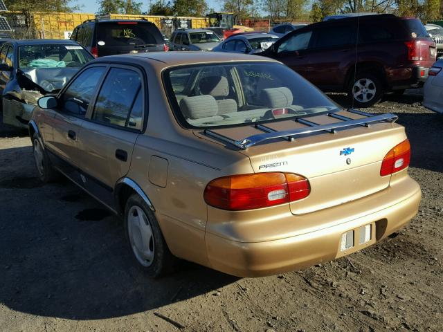 1Y1SK5283YZ417473 - 2000 CHEVROLET GEO PRIZM 金色 照片 3