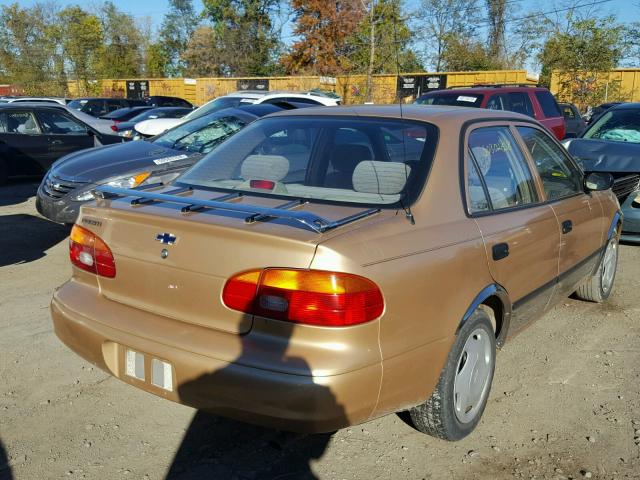 1Y1SK5283YZ417473 - 2000 CHEVROLET GEO PRIZM 金色 照片 4