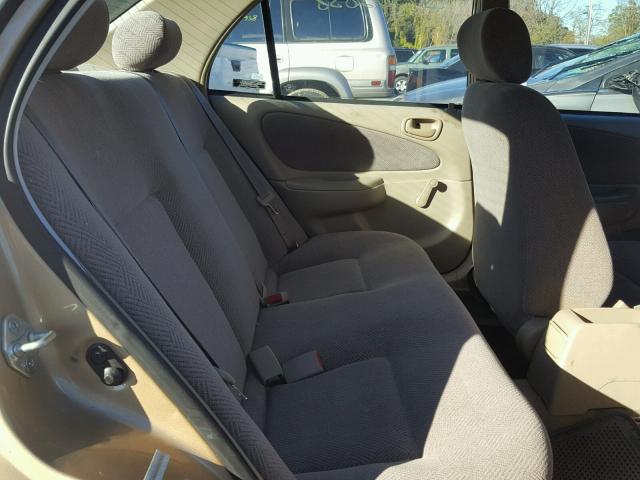 1Y1SK5283YZ417473 - 2000 CHEVROLET GEO PRIZM 金色 照片 6