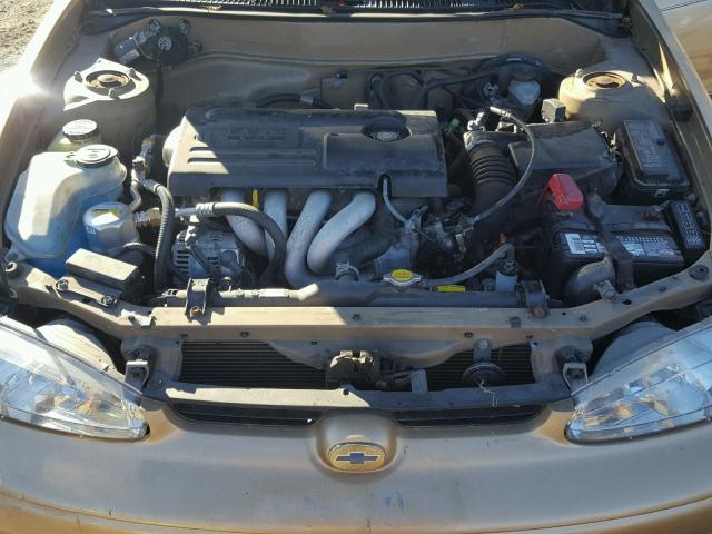 1Y1SK5283YZ417473 - 2000 CHEVROLET GEO PRIZM 金色 照片 7