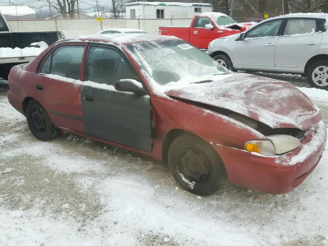 1Y1SK52812Z419083 - 2002 CHEVROLET GEO PRIZM 红色 照片 1