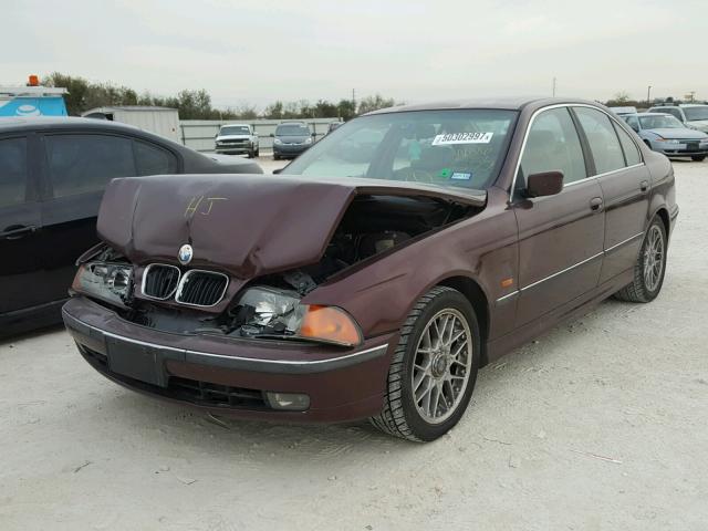 WBADD6328VBW06533 - 1997 BMW 528 I AUTO MAROON photo 2