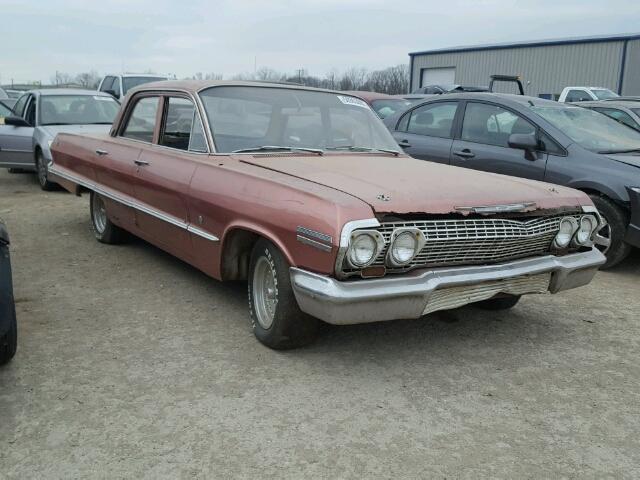 31769F163766 - 1963 CHEVROLET IMPALA BROWN photo 1