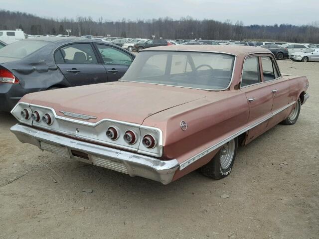 31769F163766 - 1963 CHEVROLET IMPALA BROWN photo 4