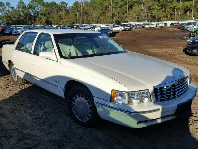 1G6KD54Y4XU749481 - 1999 CADILLAC DEVILLE WHITE photo 1