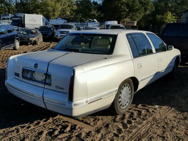 1G6KD54Y4XU749481 - 1999 CADILLAC DEVILLE WHITE photo 4