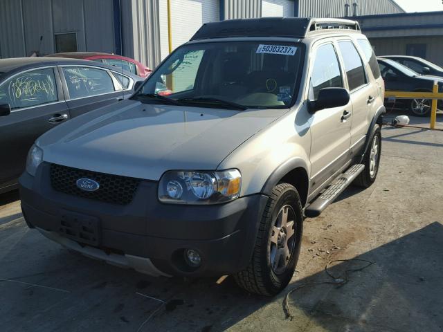 1FMYU03145KA39550 - 2005 FORD ESCAPE XLT TAN photo 2