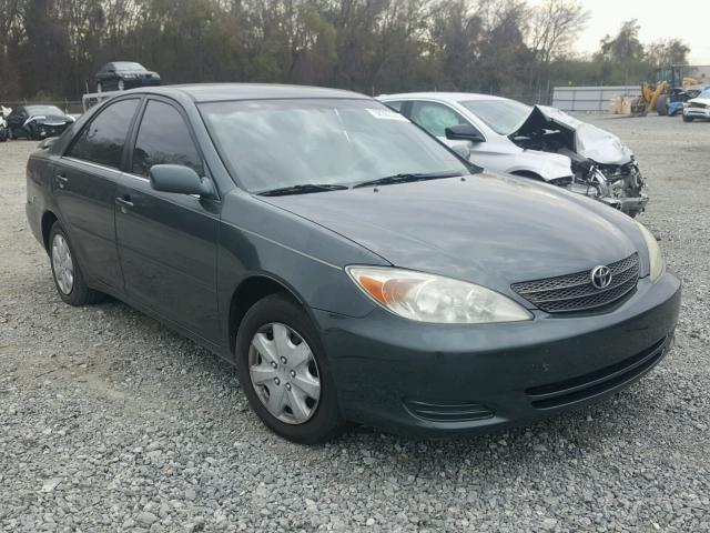 4T1BE32K04U294018 - 2004 TOYOTA CAMRY LE GREEN photo 1