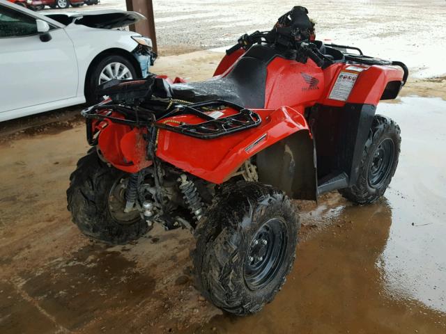 1HFTE4621G4101491 - 2016 HONDA TRX500 FA RED photo 4