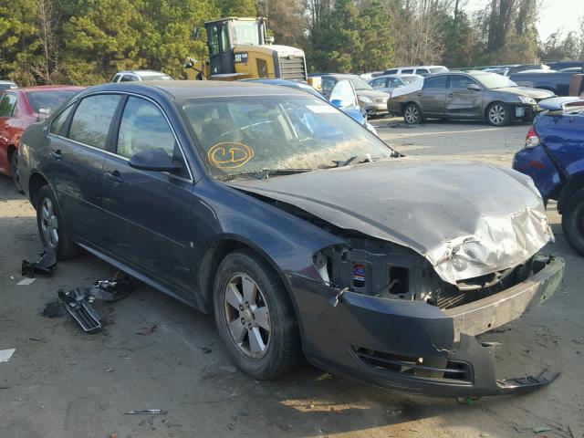 2G1WT57K891142497 - 2009 CHEVROLET IMPALA 1LT GRAY photo 1