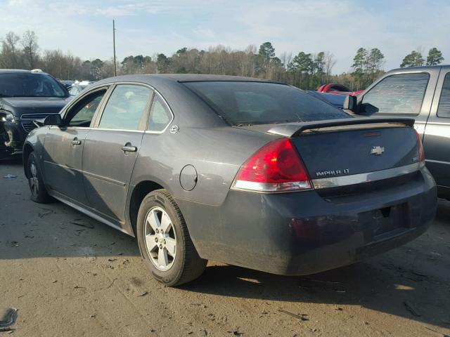 2G1WT57K891142497 - 2009 CHEVROLET IMPALA 1LT GRAY photo 3