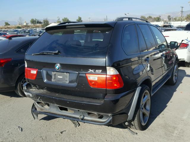 5UXFB93503LN80903 - 2003 BMW X5 4.6IS BLACK photo 4