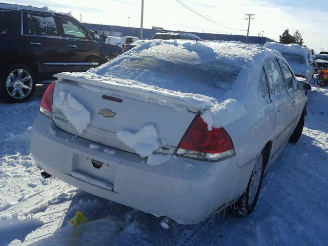 2G1WG5E33D1203098 - 2013 CHEVROLET IMPALA LT WHITE photo 4