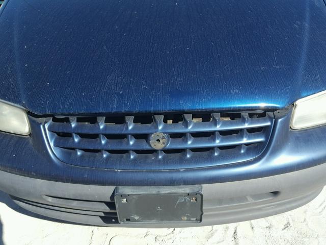 1C4GJ44G9YB729124 - 2000 CHRYSLER GRAND VOYA Mavi foto 7