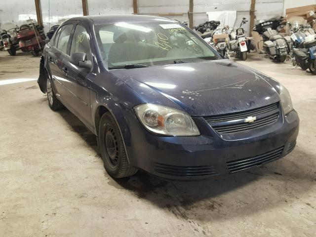 1G1AS58H397232076 - 2009 CHEVROLET COBALT LS BLUE photo 1