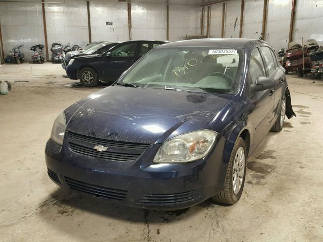 1G1AS58H397232076 - 2009 CHEVROLET COBALT LS BLUE photo 2