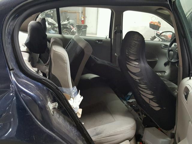 1G1AS58H397232076 - 2009 CHEVROLET COBALT LS BLUE photo 6