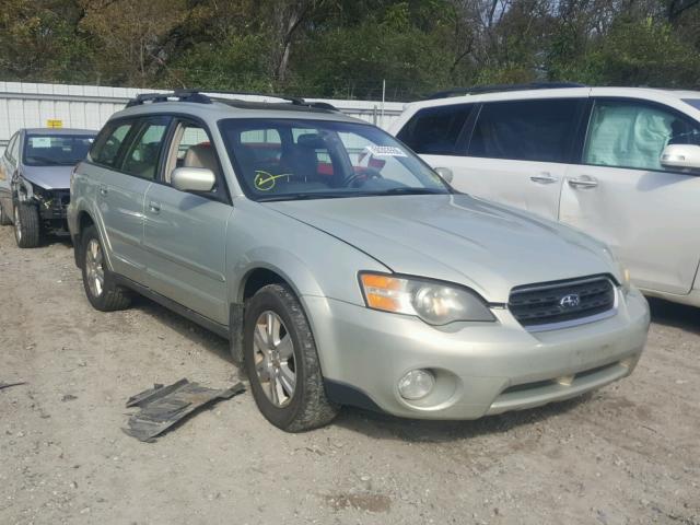 4S4BP62C557385824 - 2005 SUBARU LEGACY OUT TAN photo 1