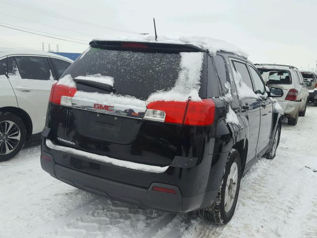 2GKALMEK6E6294696 - 2014 GMC TERRAIN SL BLACK photo 4