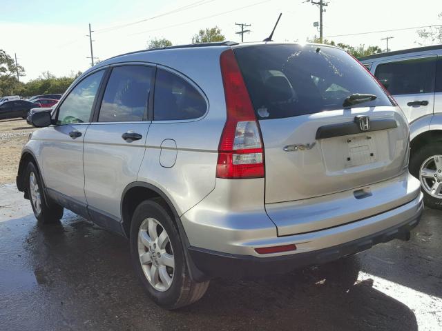 5J6RE3H45BL005496 - 2011 HONDA CR-V SE SILVER photo 3