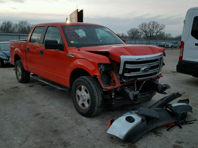 1FTFW1EF5DFB84107 - 2013 FORD F150 SUPER RED photo 1