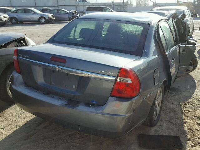 1G1ZT51836F113004 - 2006 CHEVROLET MALIBU LT GRAY photo 4